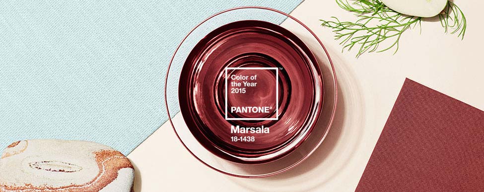 PANTONE COLOR OF THE YEAR 2015 - Marsala 18-1438