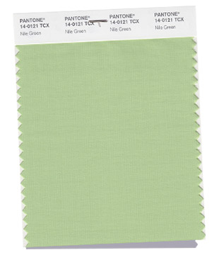 PANTONE 14-0121 Nile Green