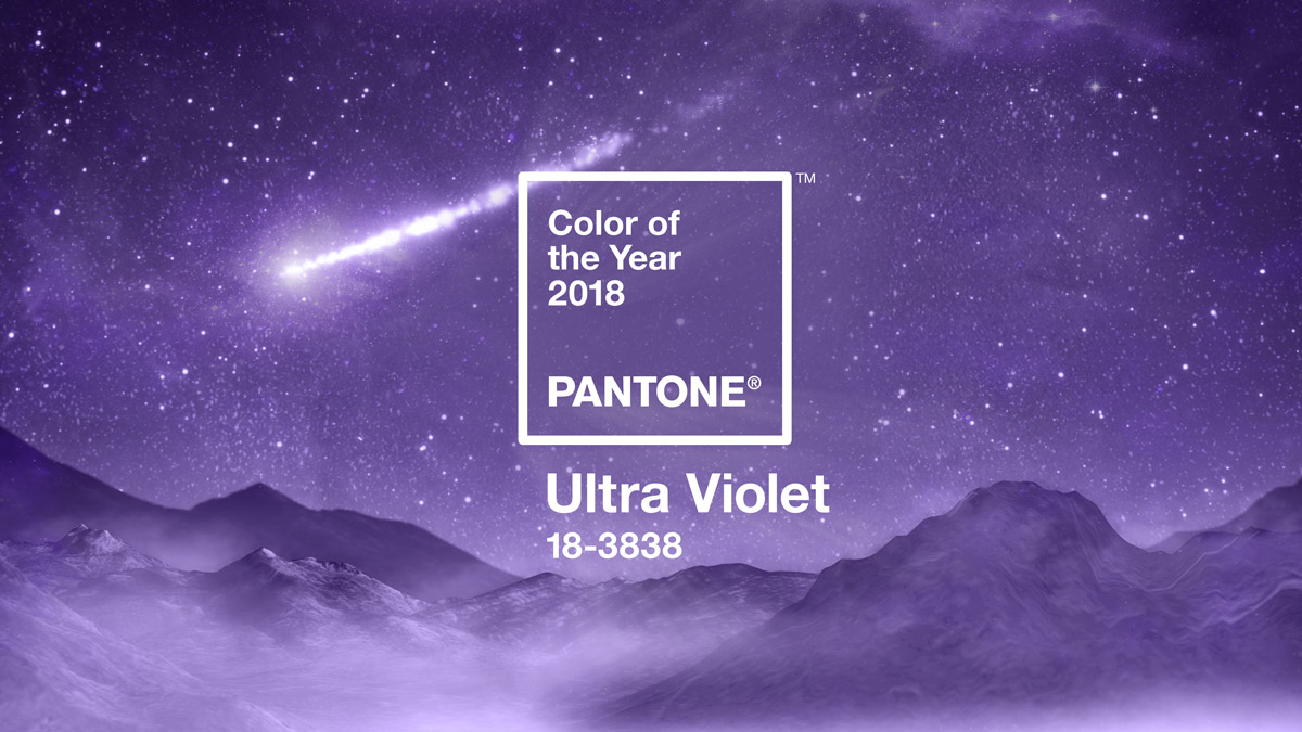 Pantone Color of the Year 2018 18-3838 Ultra Violet