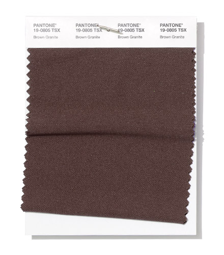 PANTONE 19-0805 Brown Granite