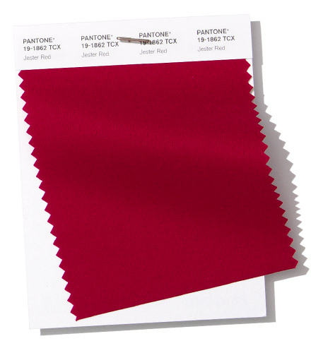 PANTONE 19-1862 Jester Red