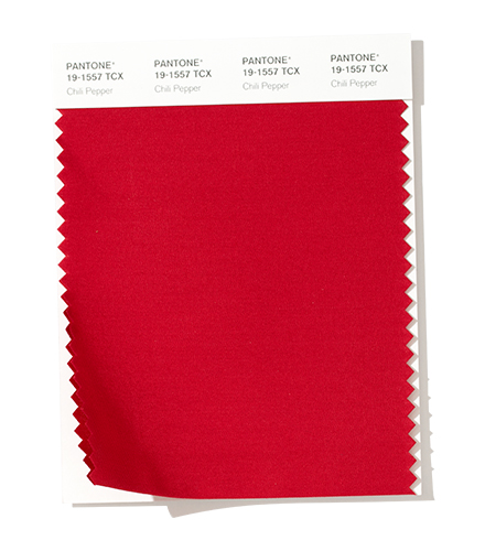 PANTONE 19-1557 Chili Pepper