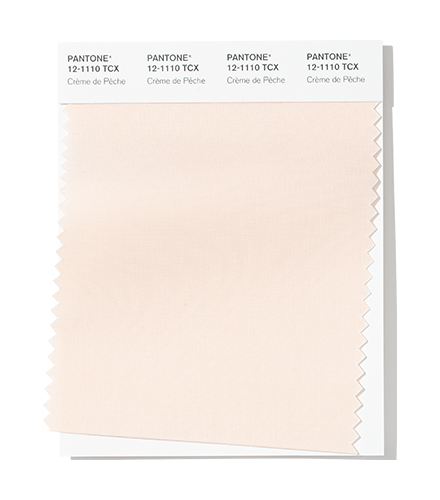 PANTONE 12-1110 Crème de Pêche