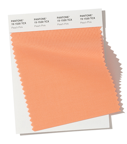 PANTONE 15-1530 Peach Pink