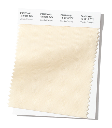 PANTONE 12-0815 Vanilla Custard