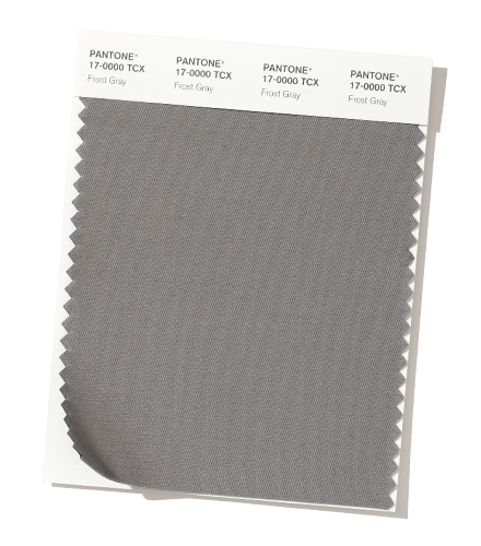 PANTONE 17-0000 Frost Gray
