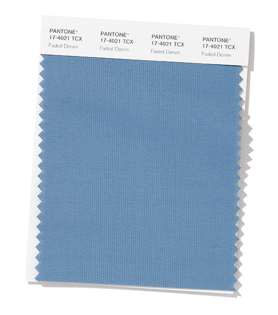 PANTONE 17-4021 Faded Denim