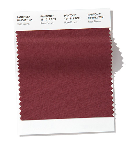 PANTONE 18-1512 Rose Brown
