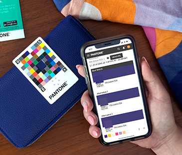 Pantone Connect on iPhone