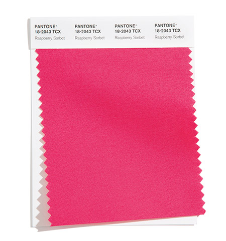 PANTONE 18-2043 Raspberry Sorbet