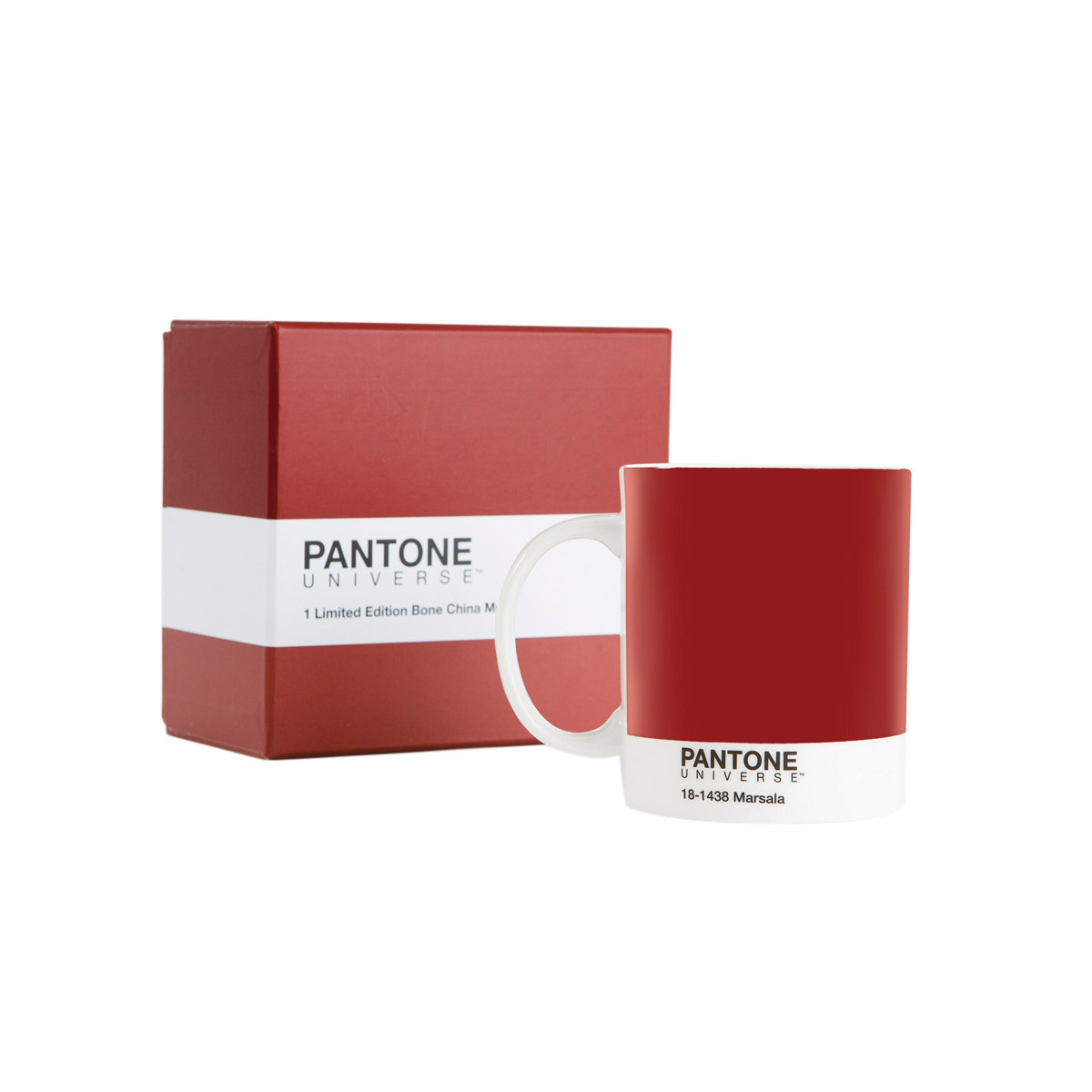 Pantone PANTONEMug with Gift Box Color of the Year 2015 Marsala - View 1