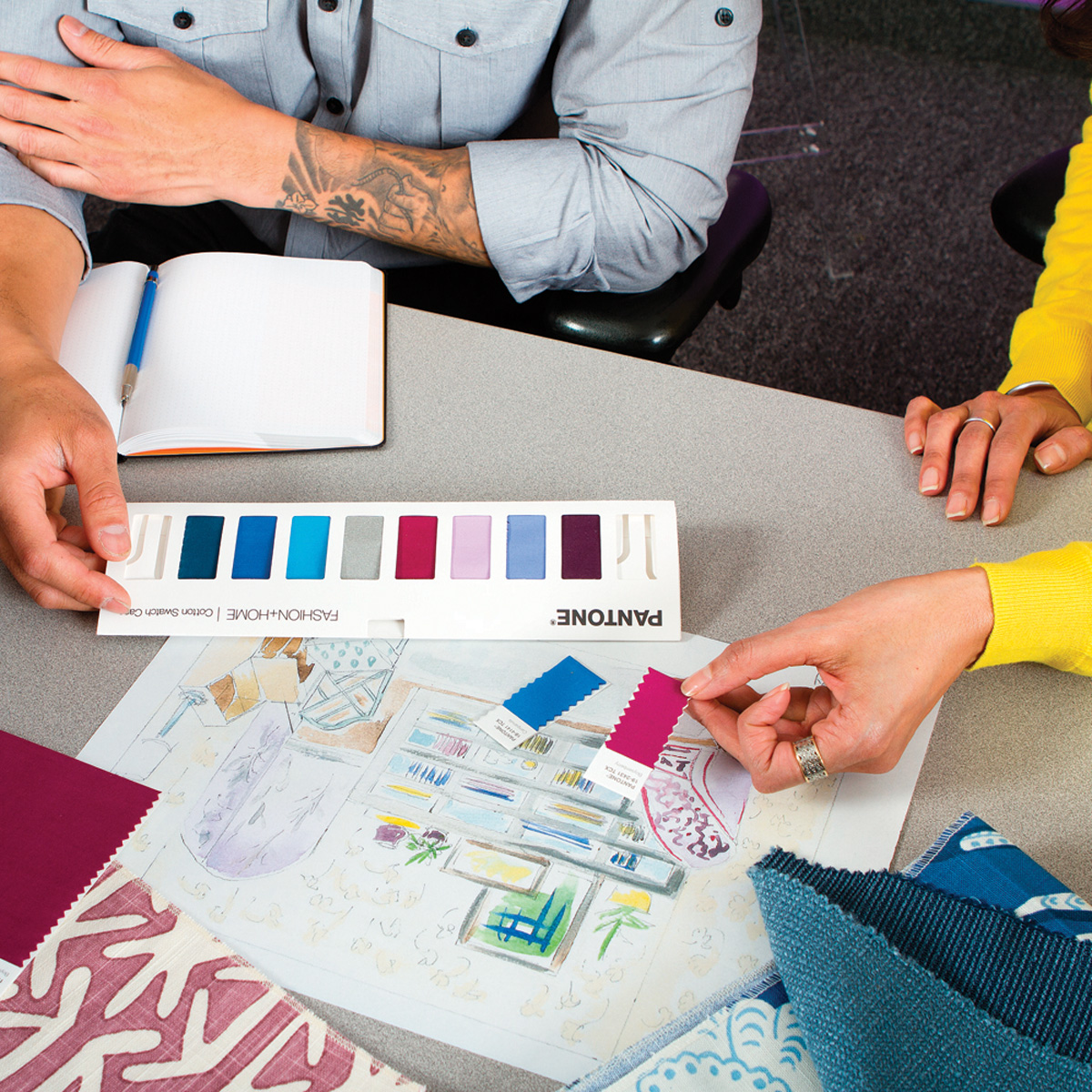 Pantone Cotton Swatch Case - View 2