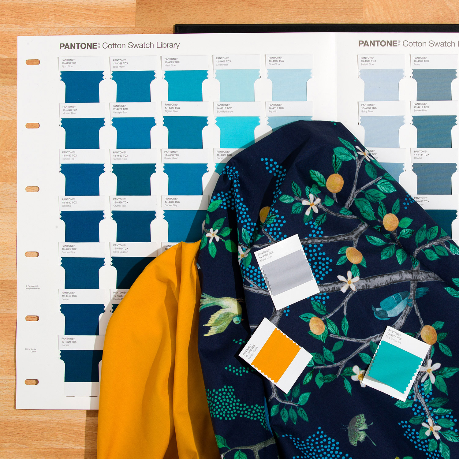 Pantone Fashion, Home + Interiors Cotton Swatch Library The ultimate swatch collection for designing in cotton - View 1
