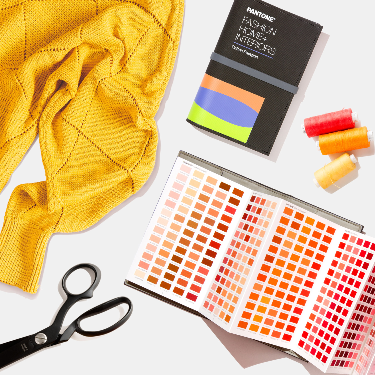 Pantone Fashion, Home + Interiors Cotton Passport Take your creativity to new places with Pantone Colors on cotton, to go - View 1