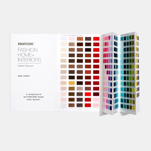 Fashion, Home + Interiors Cotton Passport Supplement Displays the 315 new Fashion, Home + Interiors (FHI) Colors