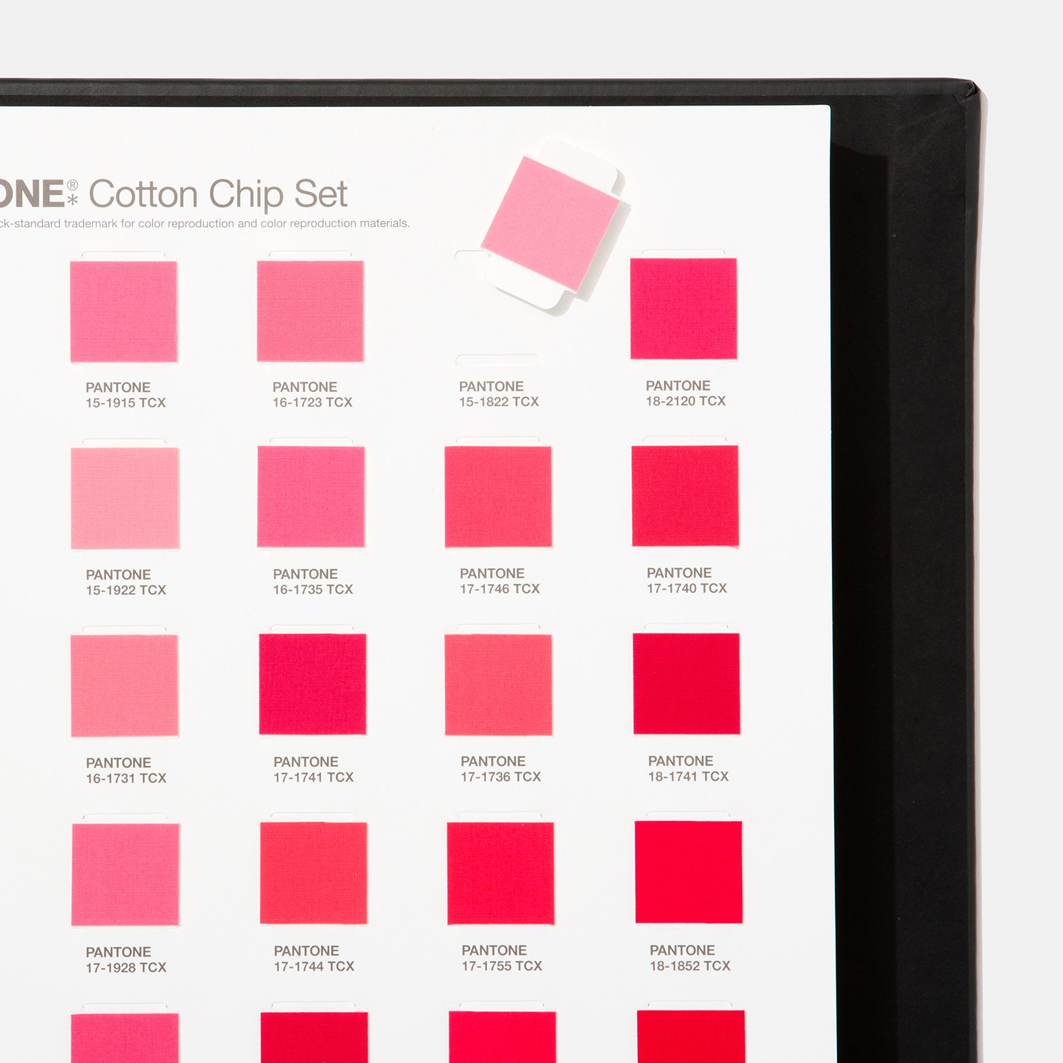 Pantone Fashion, Home + Interiors Cotton Chip Set Pantone’s most popular textile tool with removable chips - View 4