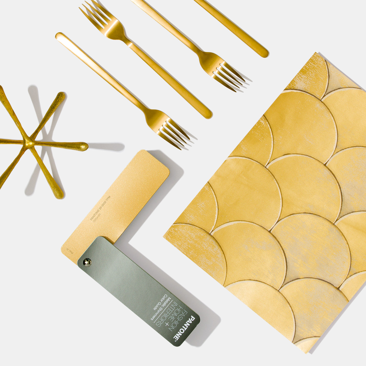 Pantone Fashion, Home + Interiors (FHI) Metallic Shimmers Color Guide Add brilliance and drama to any design - View 3