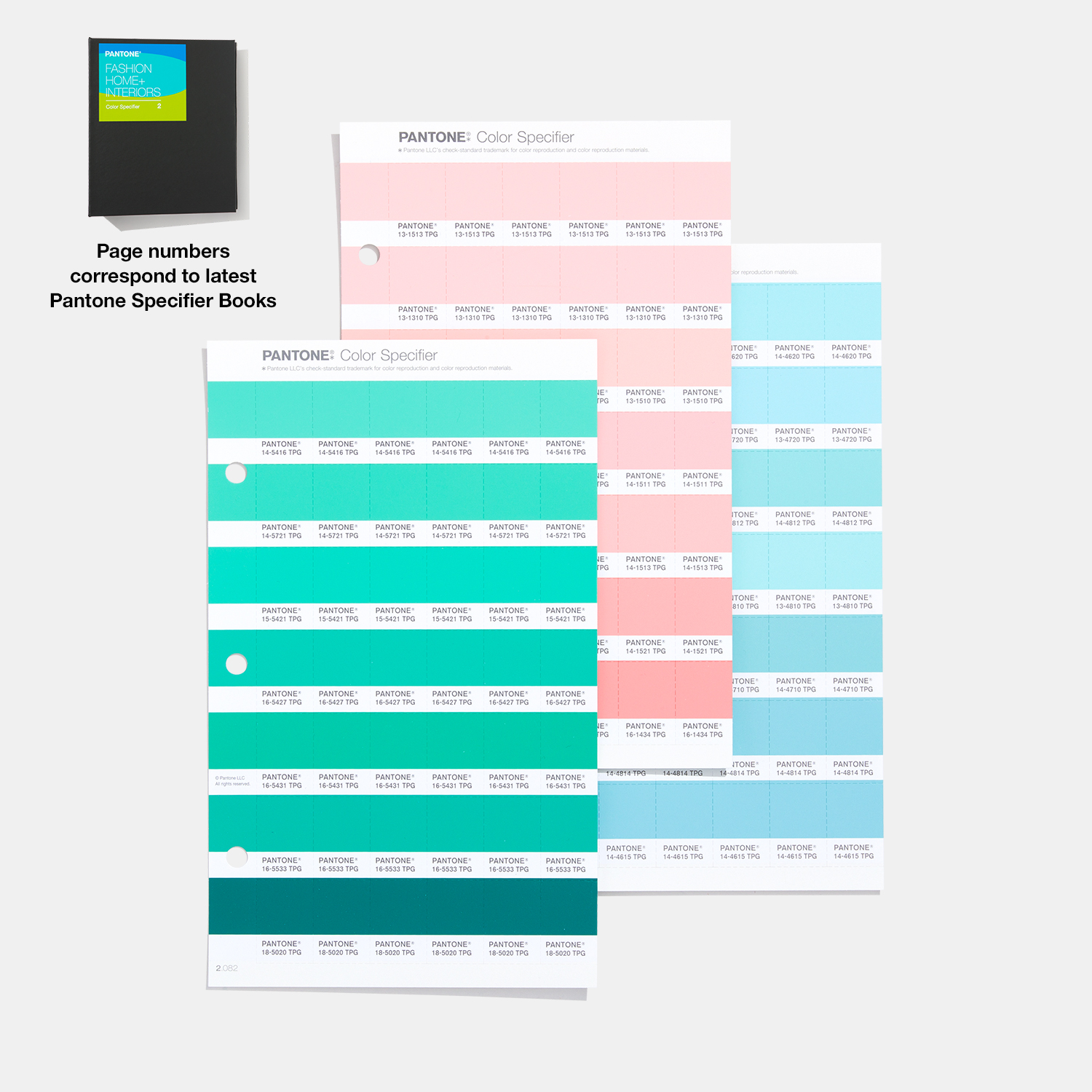 Pantone Fashion, Home + Interiors Color Specifier Replacement Pages Refill your Pantone Color Specifier with your most-used FHI Colors - View 1