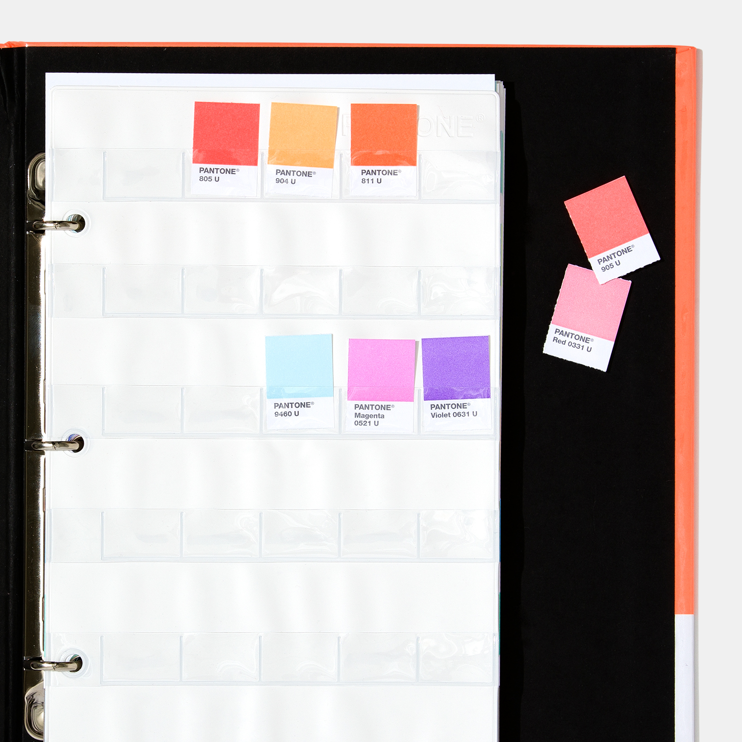 Pantone Pastels & Neons Chips | Coated & Uncoated Includes Paper Chip Saver - View 2