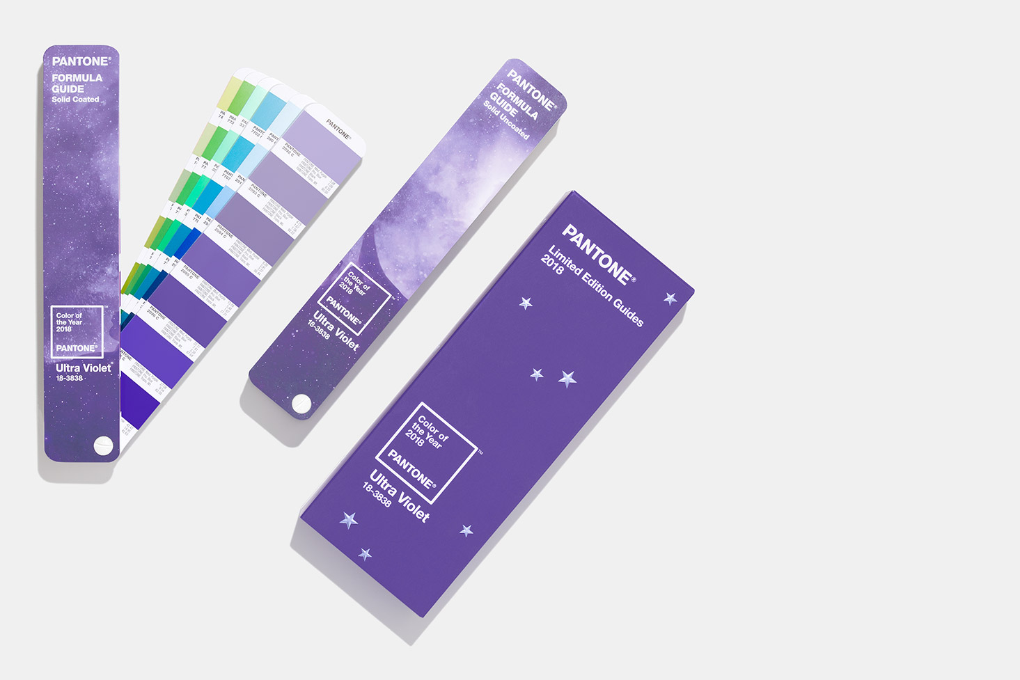 Pantone Formula Guide, Limited Edition Pantone Color of the Year 2018 Ultra Violet - View 1