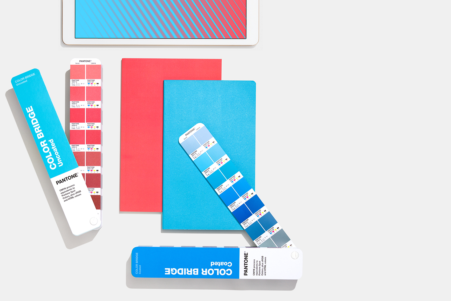 Pantone Color Bridge Guide Set | Coated & Uncoated Translate Pantone Colors into CMYK, HTML, RGB - View 1