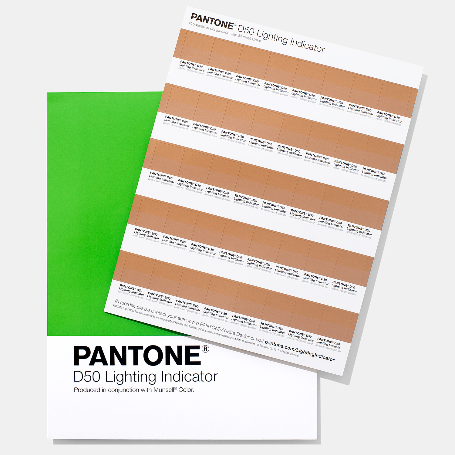 Pantone Lighting Indicator Stickers D50 - View 1