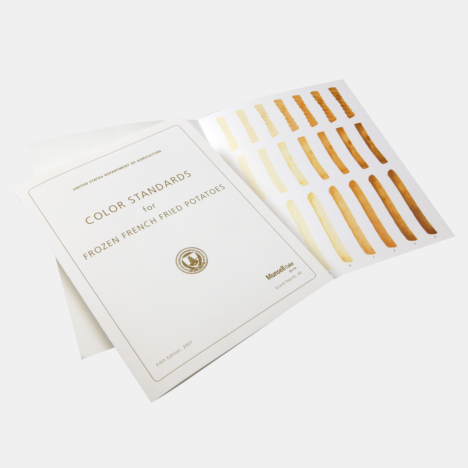Pantone Munsell USDA Frozen French Fry Standard – 5 per pack - View 1
