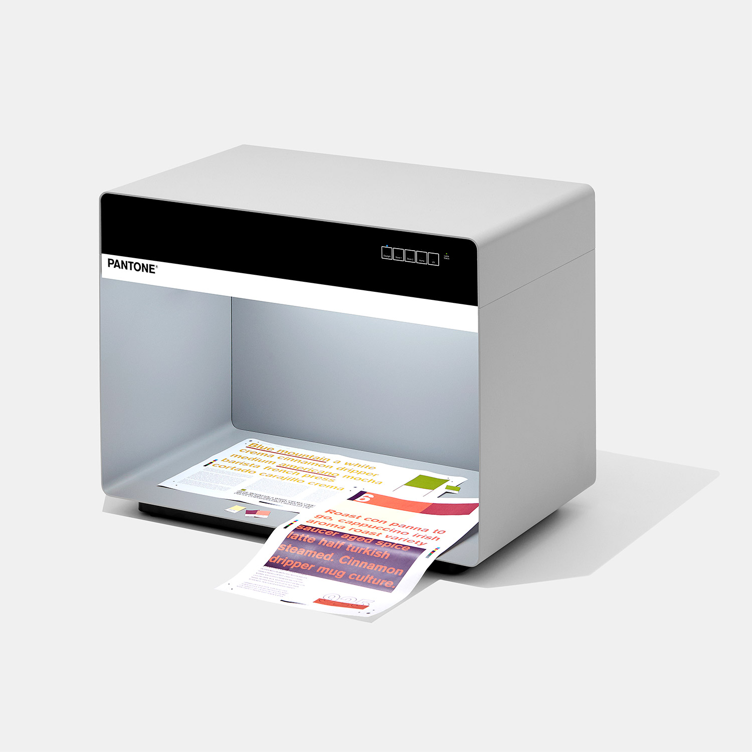 Pantone 5 Light Booth Achieve better graphics color evaluation with controlled lighting. - View 2