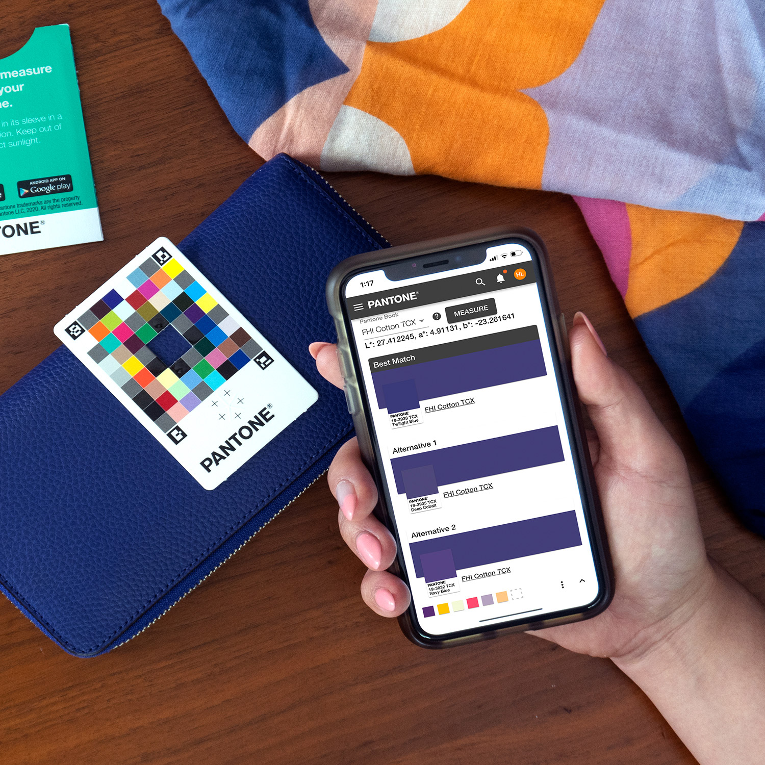 Pantone Color Match Card Works with Pantone Connect for Android and iOS - View 1