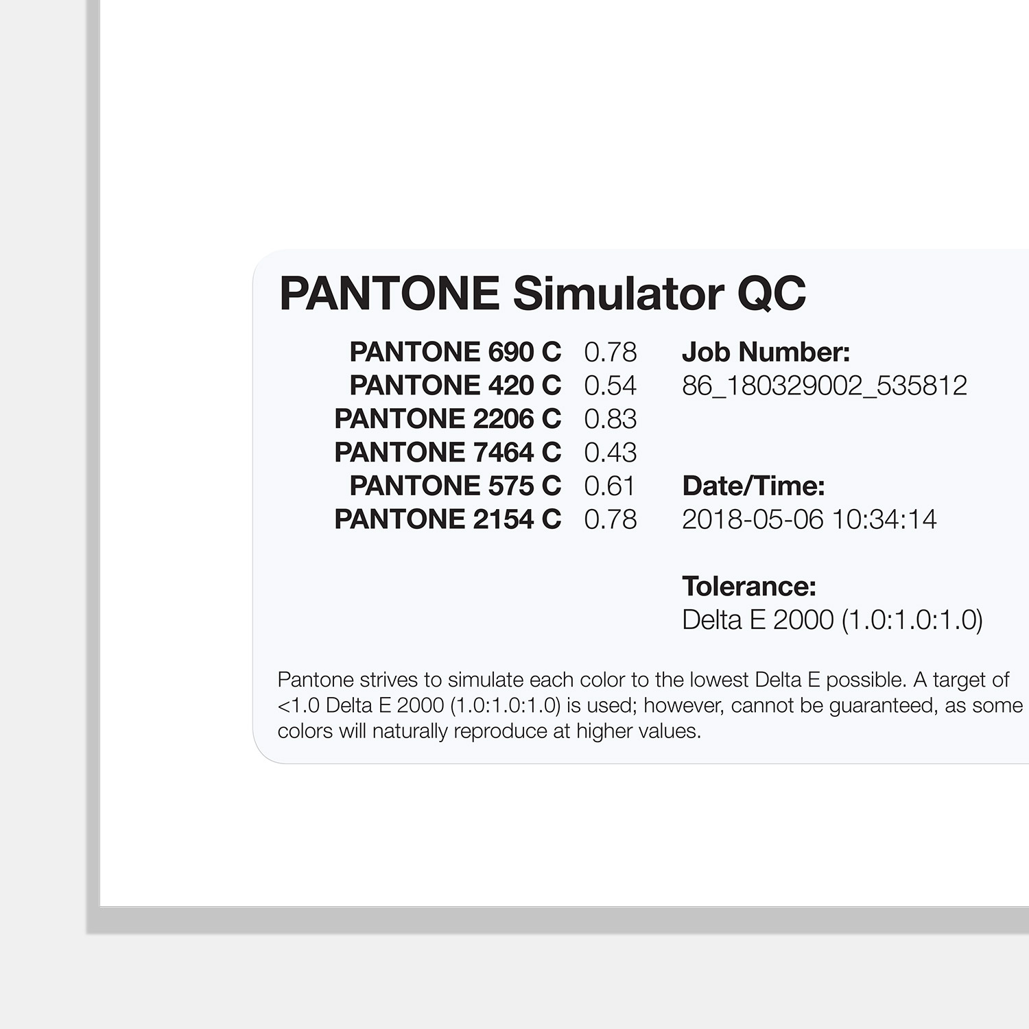 Pantone Super Chips  - View 5