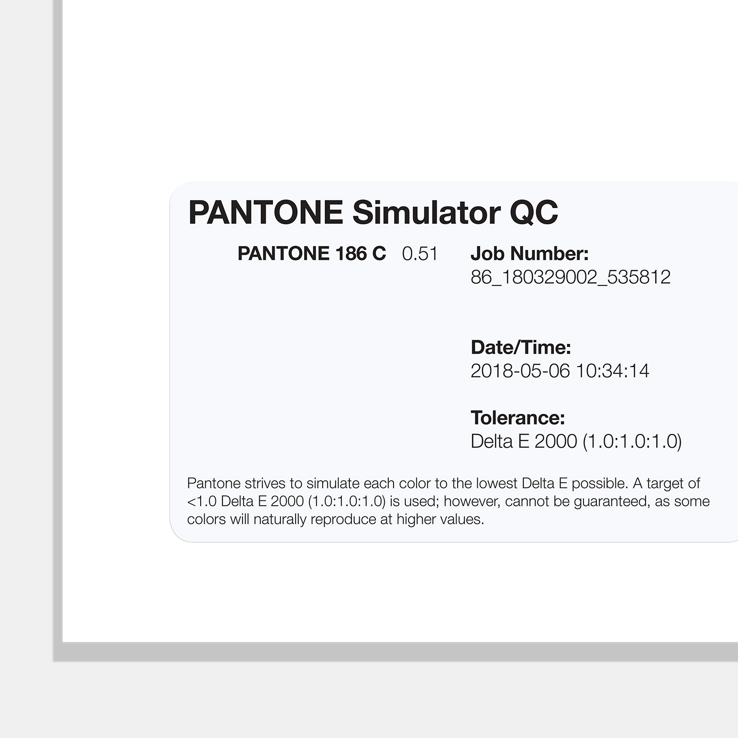 Pantone Super Swatch  - View 3