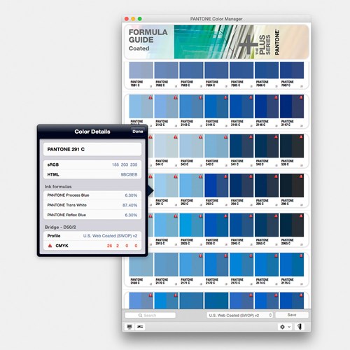 Pantone Color Manager For Corel, Quark, and Adobe CS software