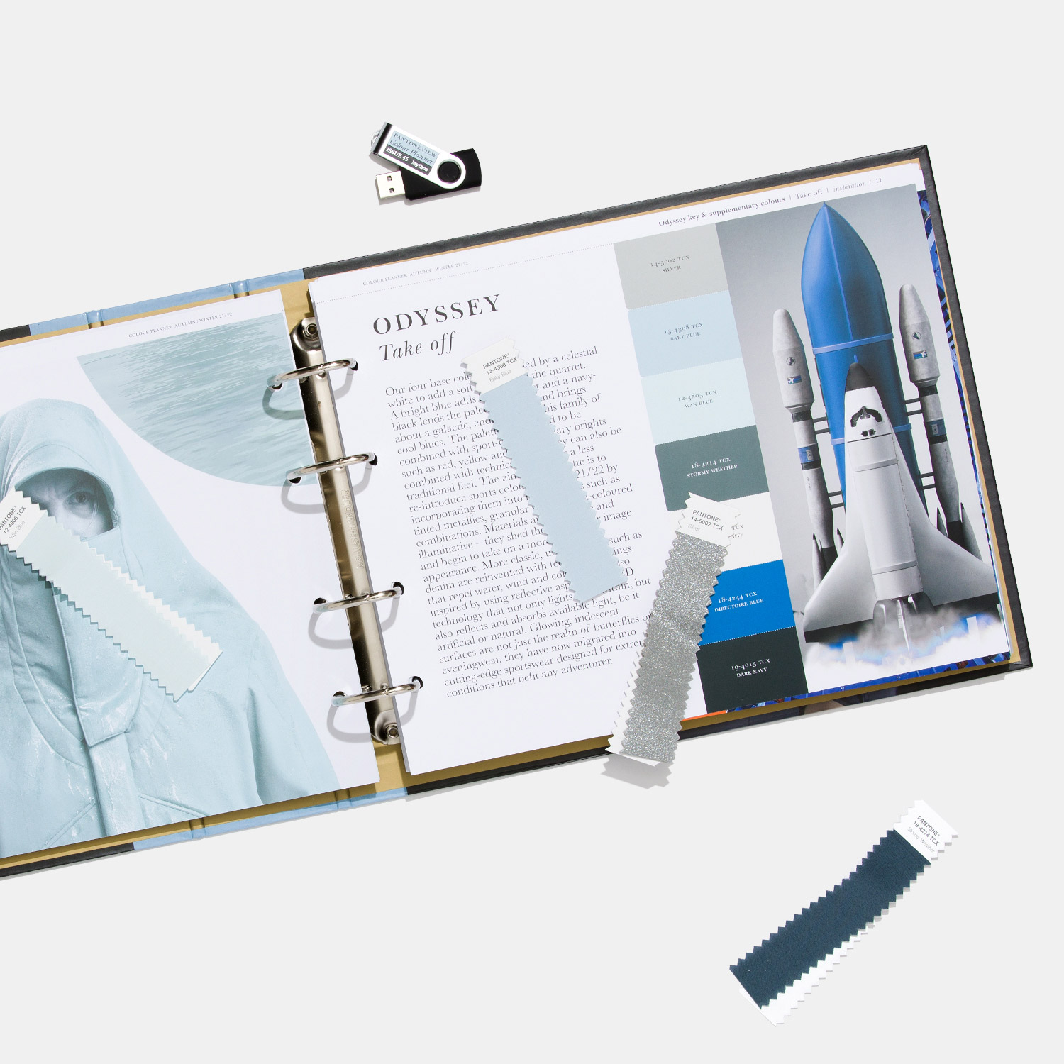 Pantone PANTONEVIEW Colour Planner Autumn/Winter 2021/22 Mythos: Embracing Positivity Expressed Through Color - View 2