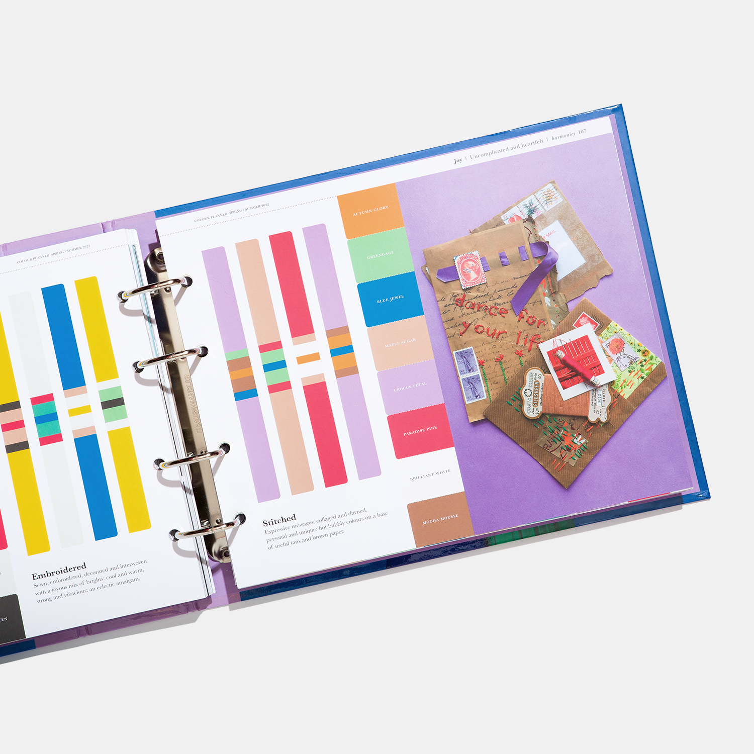 Pantone PANTONEVIEW Colour Planner Spring/Summer 2022 Connection: A Union of Calm and Healing Color with a Rainbow of Hope and Joy - View 3