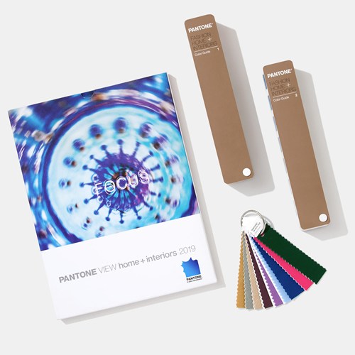 PANTONEVIEW home + interiors 2019 with Cotton Swatch Standards and FHI Color Guide 