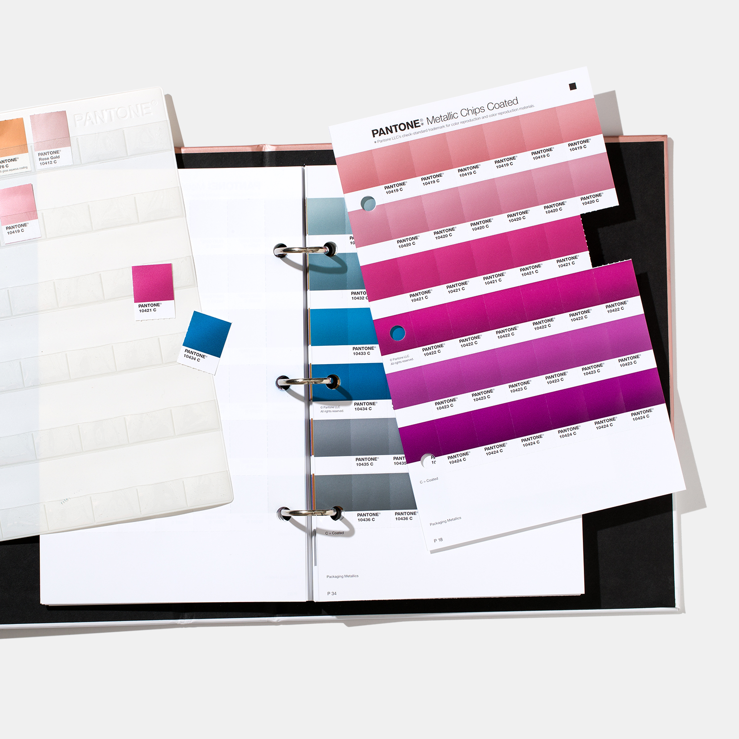 Pantone Metallic Chips Book - View 2