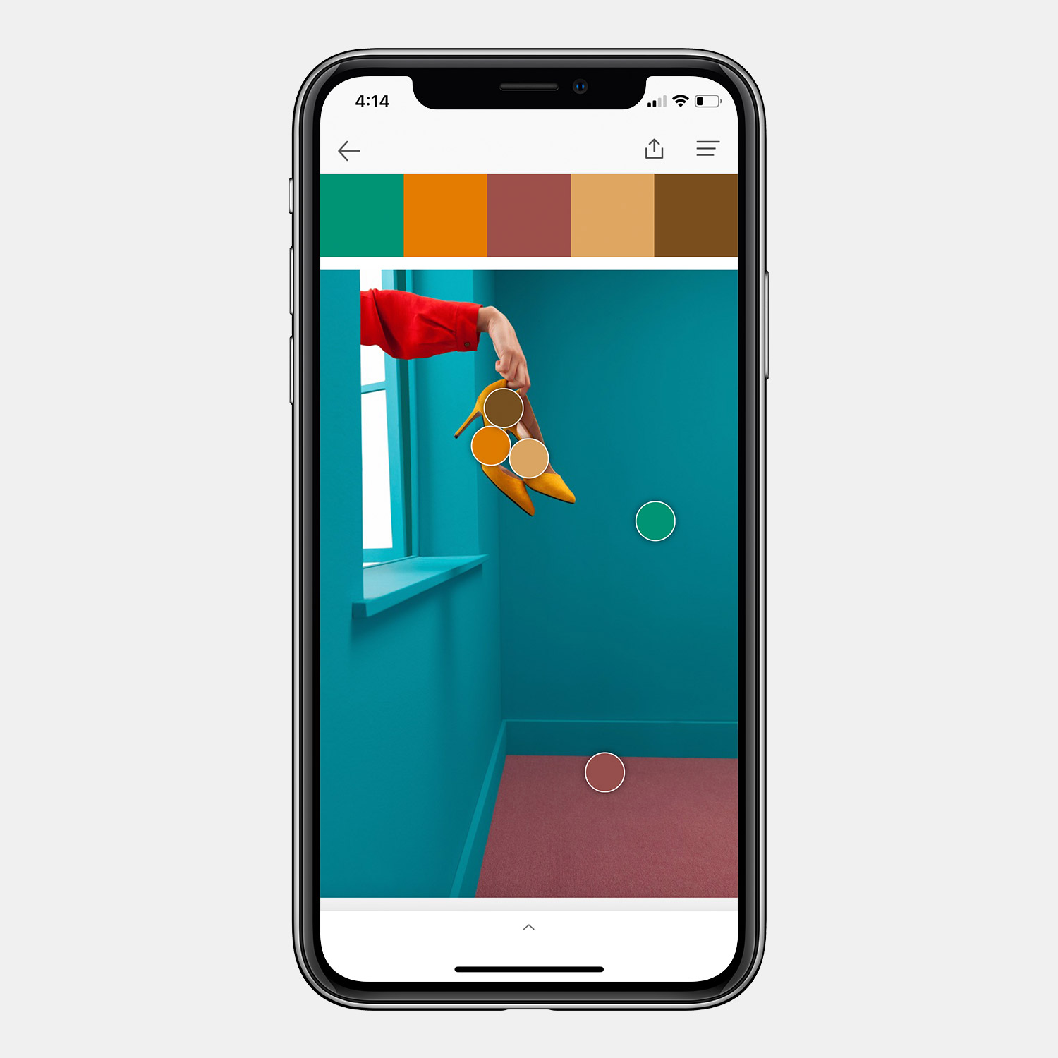 Pantone Studio Mobile color inspiration for iPhone and iPad - View 1