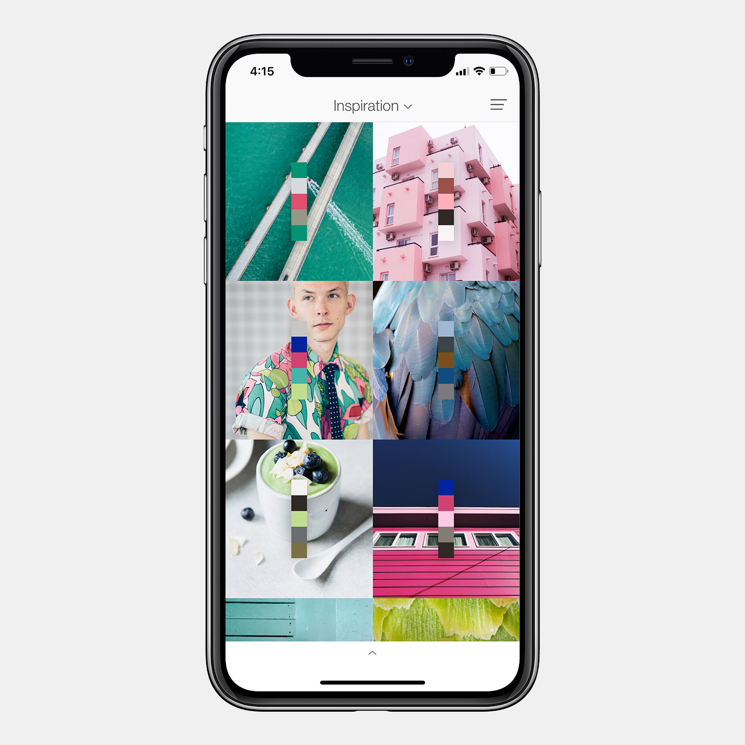 Pantone Studio Mobile color inspiration for iPhone and iPad - View 3