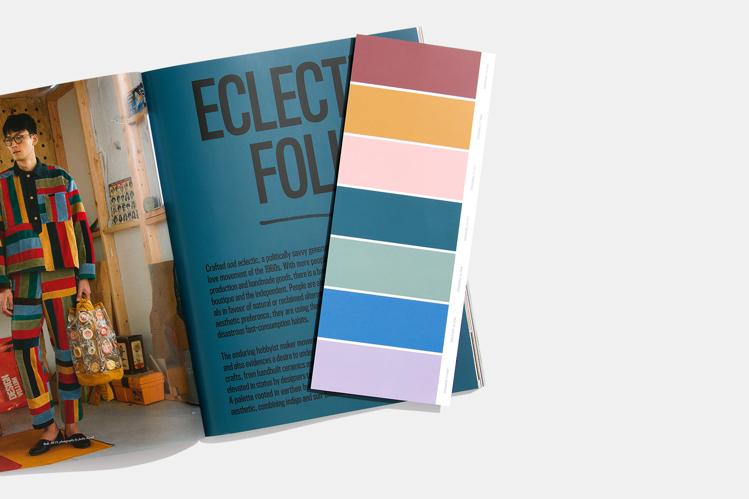 Pantone VIEWPOINT COLOUR Issue 06 - Rise Up A seasonal trend book devoted to color across design - View 1