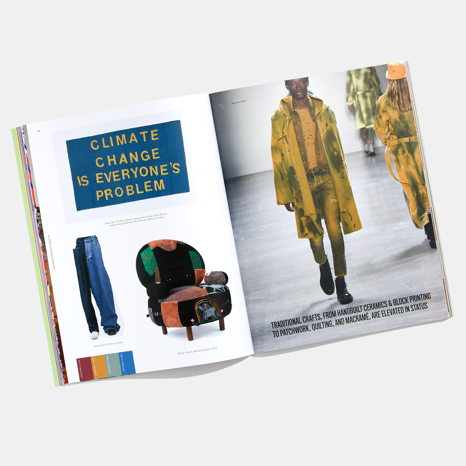 Pantone VIEWPOINT COLOUR Issue 06 - Rise Up A seasonal trend book devoted to color across design - View 2