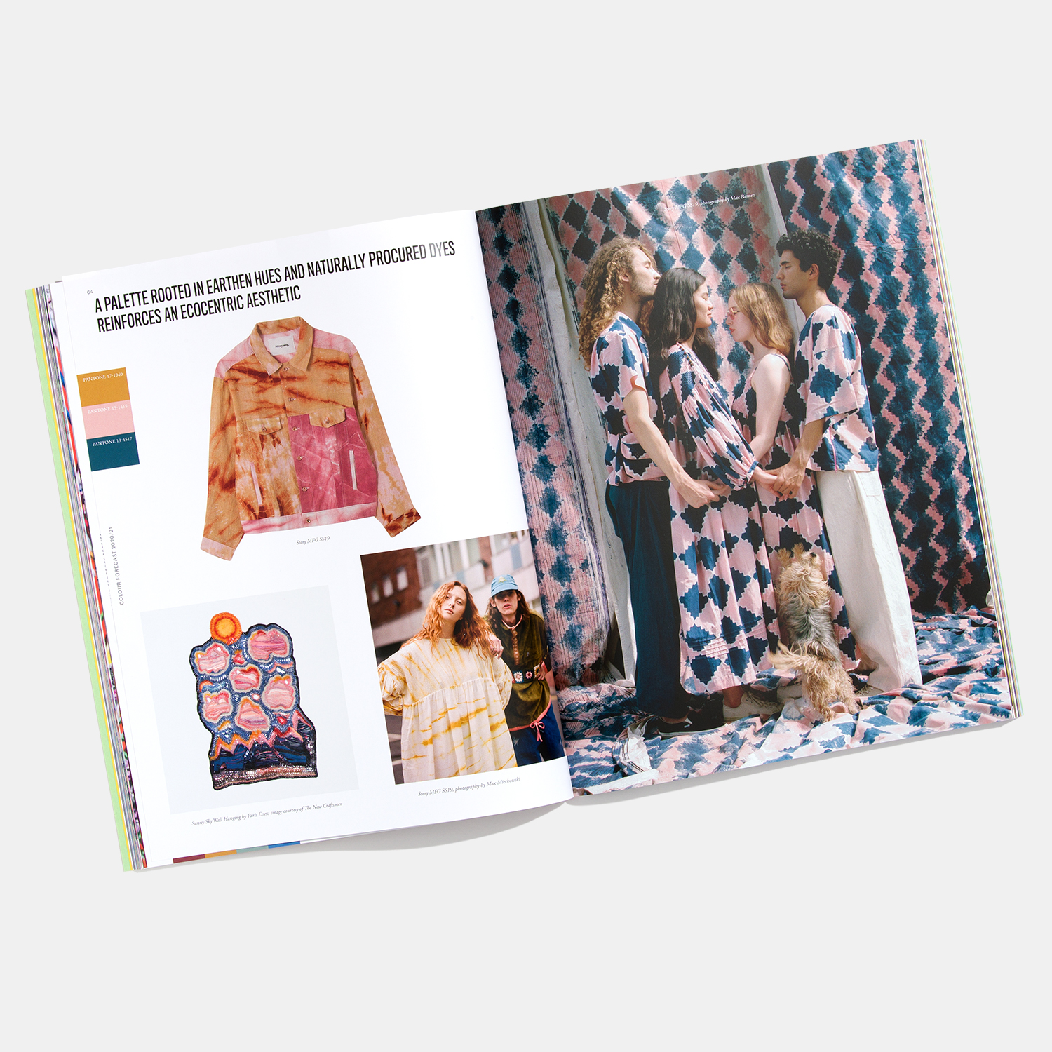 Pantone VIEWPOINT COLOUR Issue 06 - Rise Up A seasonal trend book devoted to color across design - View 3