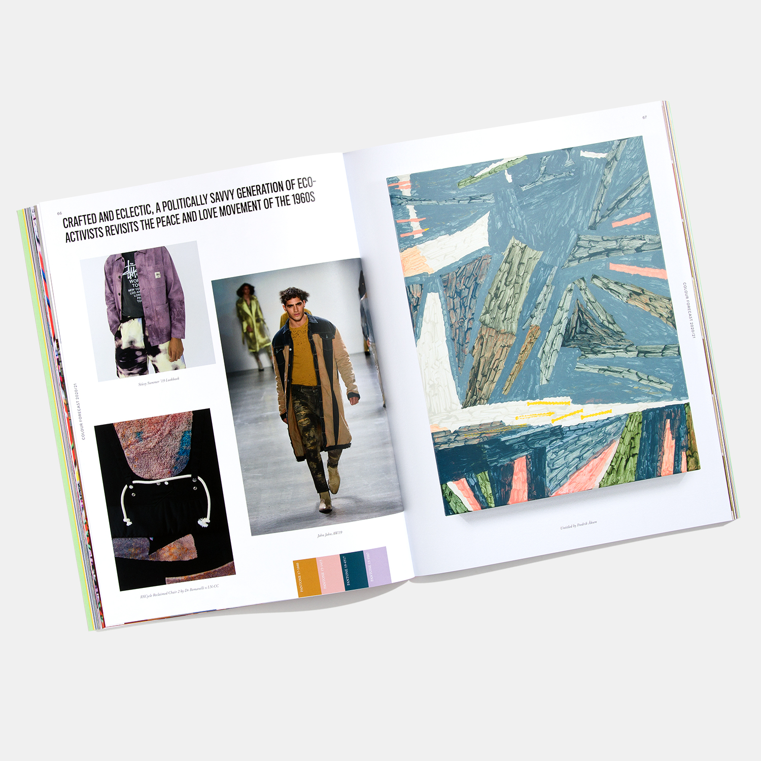 Pantone VIEWPOINT COLOUR Issue 06 - Rise Up A seasonal trend book devoted to color across design - View 4