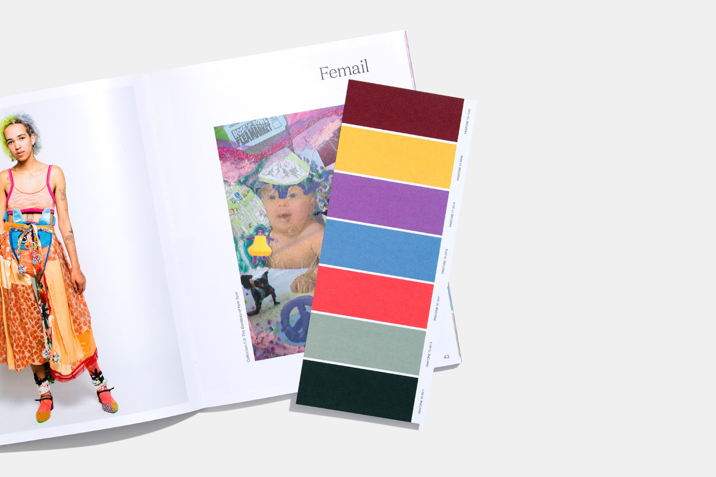 Pantone VIEWPOINT COLOUR Issue 07 - Preloved A seasonal trend book devoted to color across design - View 1