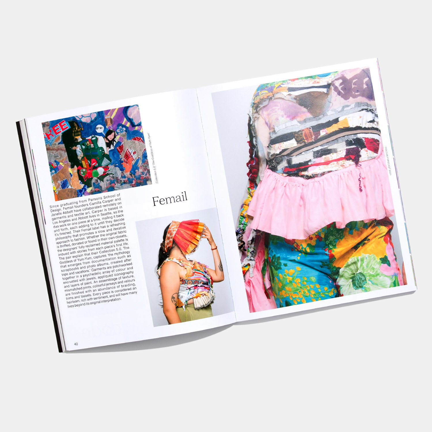 Pantone VIEWPOINT COLOUR Issue 07 - Preloved A seasonal trend book devoted to color across design - View 2