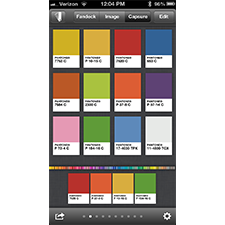 myPANTONE 2.0 for the iPhone, iPod®, iPad®